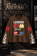 LEGEND 23 — Brown Racing Long Sleeve